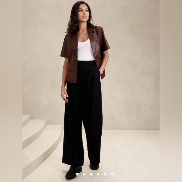 Vegan leather shirt - Picture 3 of 5